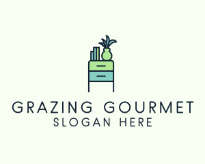 Room Drawer Furniture logo design