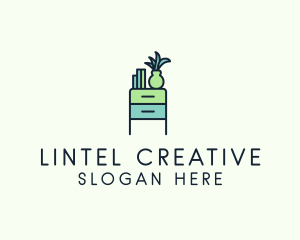 Room Drawer Furniture logo design