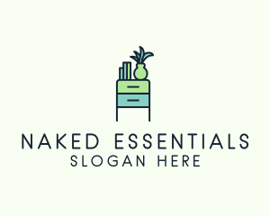 Room Drawer Furniture logo design