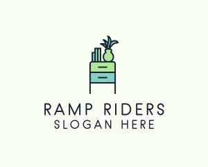 Room Drawer Furniture logo design