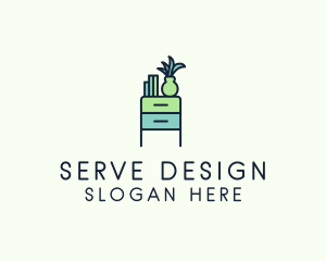 Room Drawer Furniture logo design