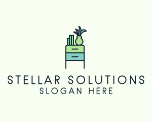 Room Drawer Furniture logo design