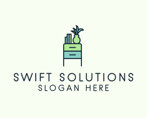 Room Drawer Furniture logo design