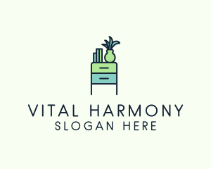 Room Drawer Furniture logo design