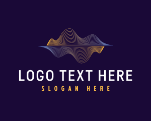 Abstract Sound Waves logo