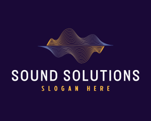 Abstract Sound Waves logo