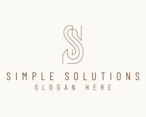 Generic Business Letter S logo design