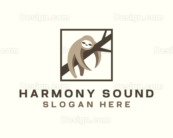 Sleeping Sloth Sanctuary Logo