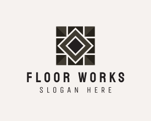 Floor Tile Pattern logo design