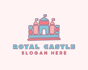 Kindergarten Castle Toy logo design