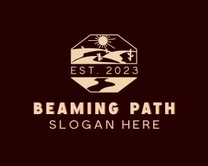 Desert Road Pathway logo design