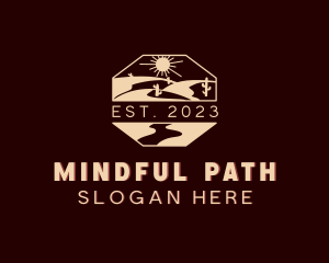 Desert Road Pathway logo design