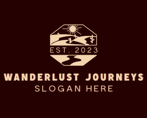 Desert Road Pathway logo design