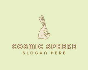 Easter Bunny Egg logo design