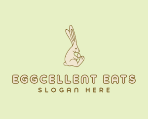 Easter Bunny Egg logo