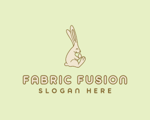 Easter Bunny Egg logo design