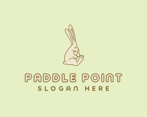 Easter Bunny Egg logo design