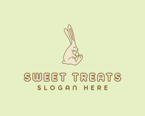 Easter Bunny Egg logo design