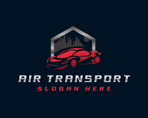 Automotive City Transportation logo design