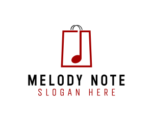 Music Note Bag  logo