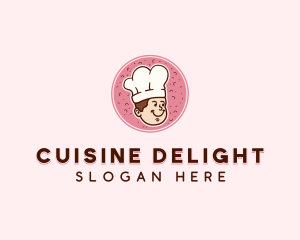 Pastry Baker Chef  logo design