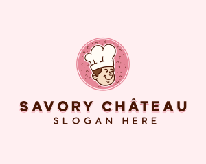 Pastry Baker Chef  logo design