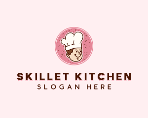 Pastry Baker Chef  logo design