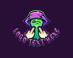 Alien Middle Finger Gang logo