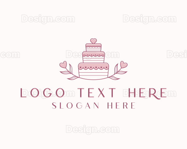 Wedding Cake Catering Logo