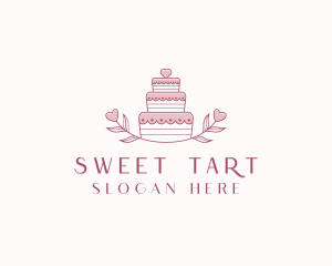 Wedding Cake Catering logo design