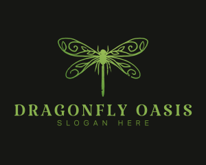 Dragonfly Insect Wings logo