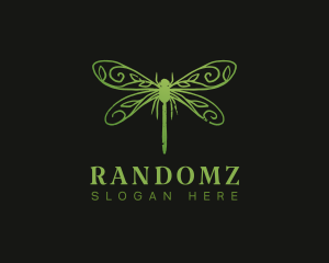 Dragonfly Insect Wings logo