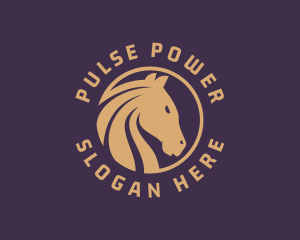 Stallion Horse Racing Logo