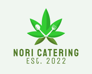 Edible Cannabis Restaurant  logo design