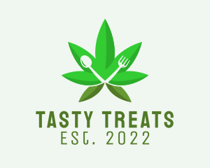 Edible Cannabis Restaurant  logo design