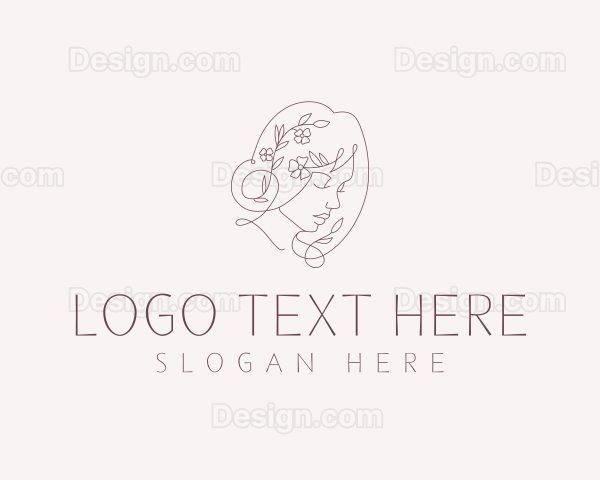 Elegant Beauty Lady Logo