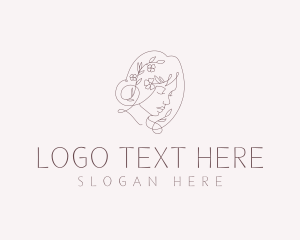 Elegant Beauty Lady logo