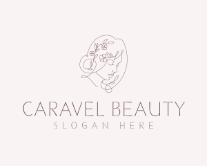 Elegant Beauty Lady logo design