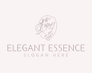 Elegant Beauty Lady logo design