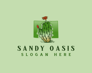 Colorado Cactus Flower logo design