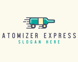 Express Wine Delivery  logo design