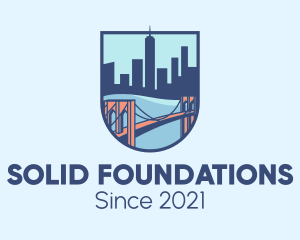 City Brooklyn Bridge logo
