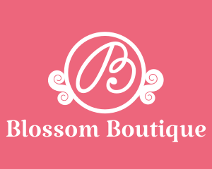 Feminine Cloud Boutique  logo design