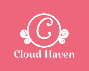 Feminine Cloud Boutique  logo design