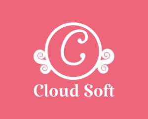 Feminine Cloud Boutique  logo design