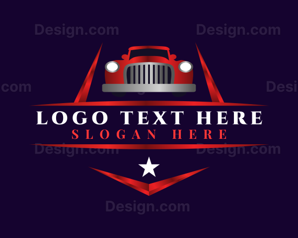 Retro Vehicle Car Logo