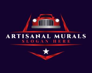 Retro Vehicle Car logo design