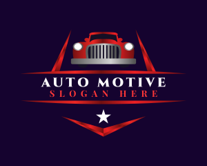 Retro Vehicle Car logo design