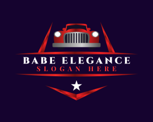 Retro Vehicle Car logo design