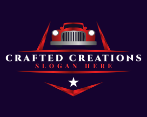 Retro Vehicle Car logo design